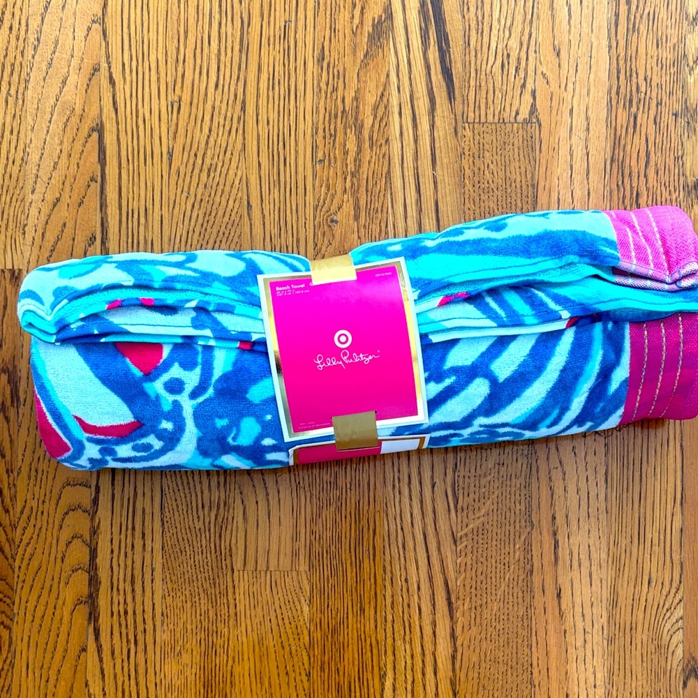 Lilly Pulitzer for Target Beach Towel 40” x 72” New